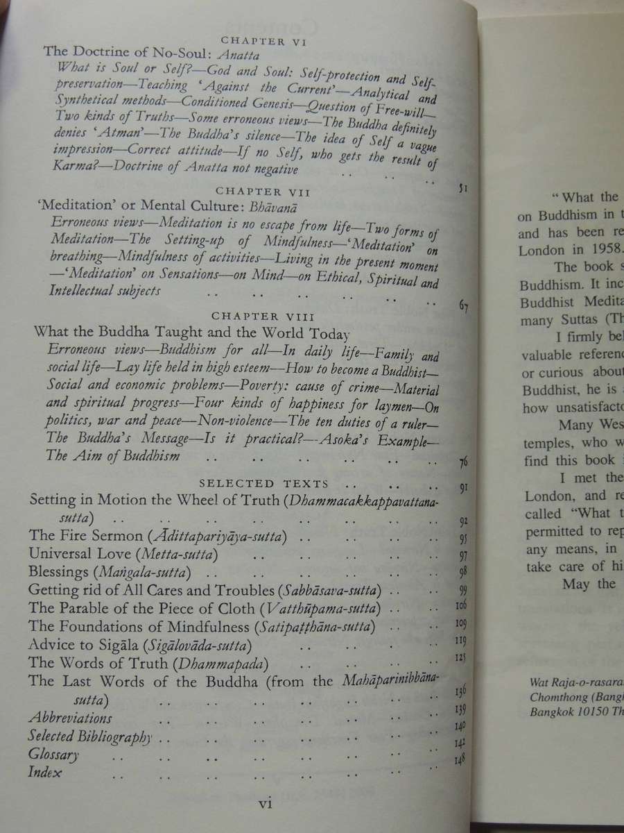 What The Buddha Taught - Venerable Dr. W. Rahula