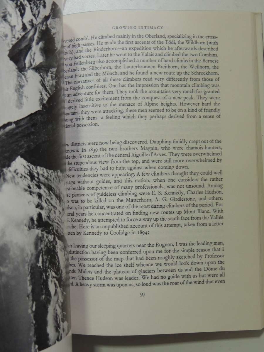 Mountaineering In The Alps: An Historical Survey- Claire Eliane Engel