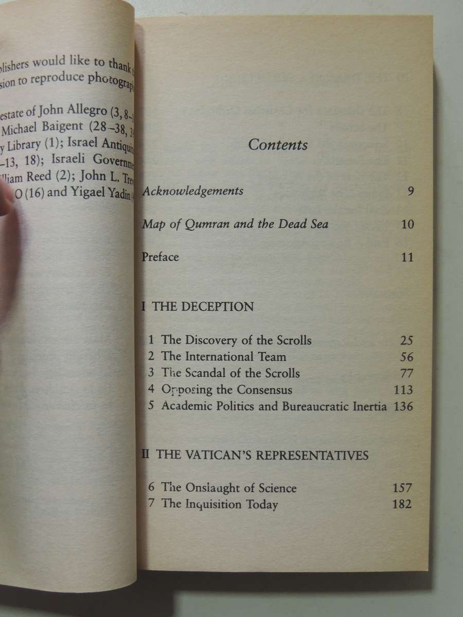 The Dead Sea Scrolls Deception - Michael Baigent & Richard Leigh