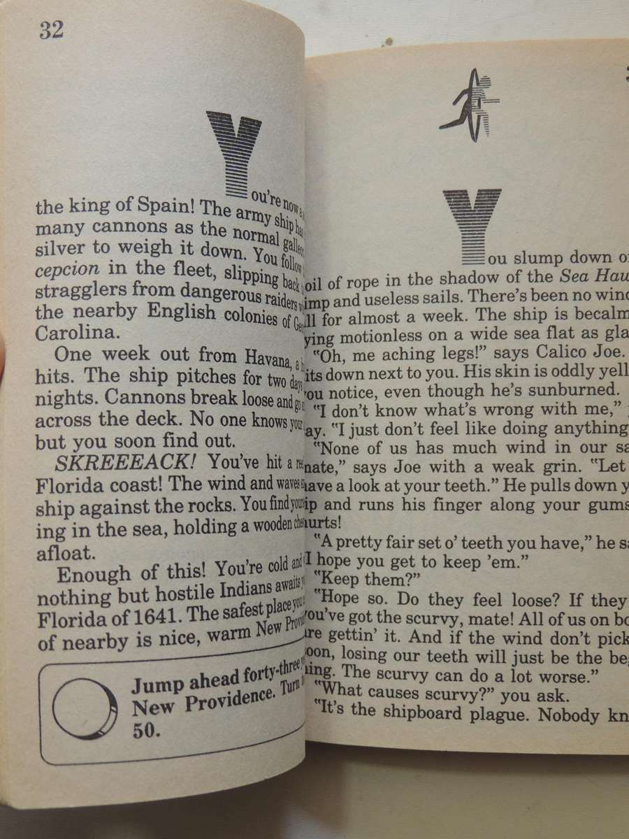 Time Machine 4: Sail With Pirates- Jim Gasperini      Game Book