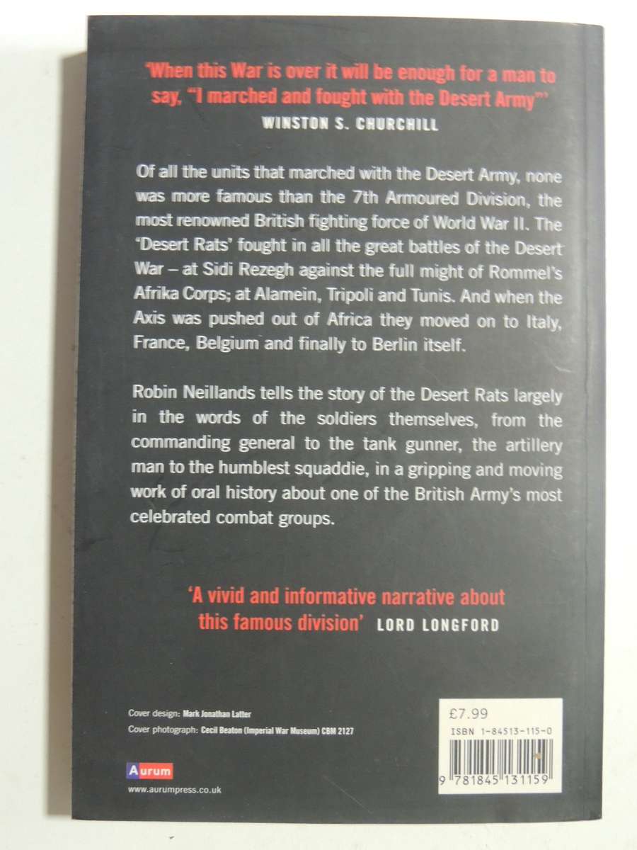 The Desert Rats: 7th Armoured Division 1940-45 - Robin Neillands