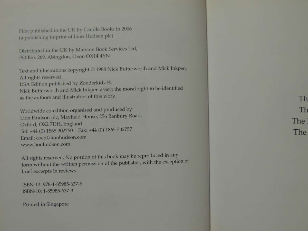 Animal Tales - Favourite Stories From The Bible - Nick Butterworth & Mick Inkpen