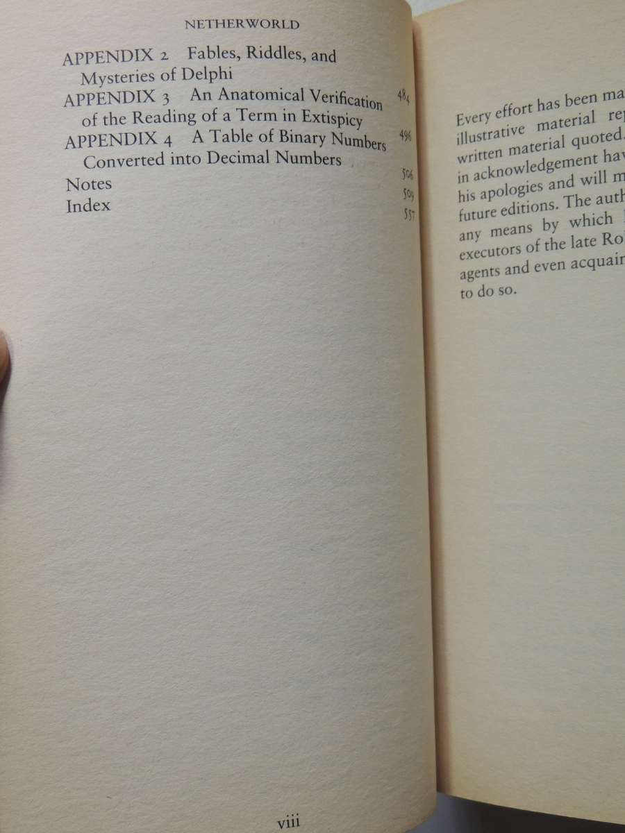 Nether World - Robert Temple