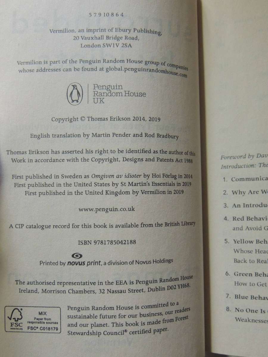 Surrounded by Idiots - Thomas Erikson