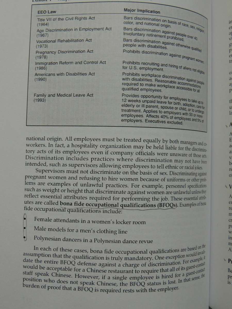 Supervision In The Hospitality Industry (3rd Edition) - Raphael R. Kavanaugh & Jack D. Ninemeier