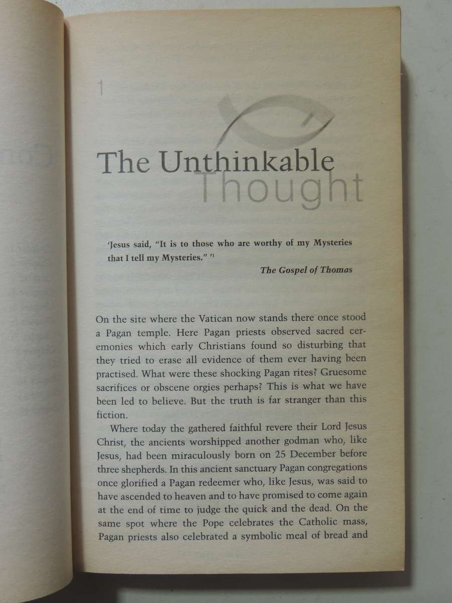 The Jesus Mysteries: Was The Original Jesus A Pagan God? - Timothy Freke & Peter Gandy