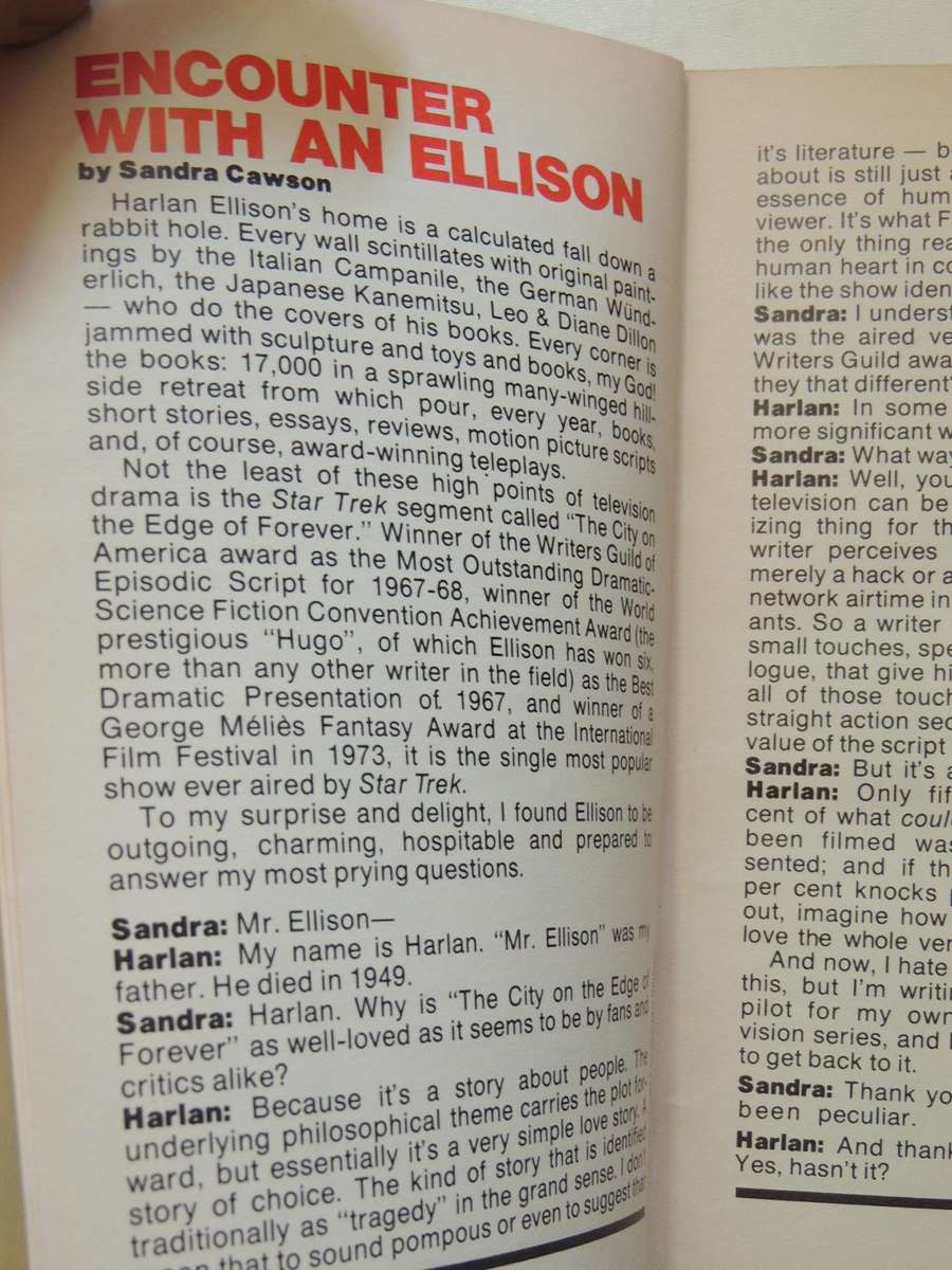 Star Trek Fotonovel #1: City On The Edge Of Forever- Harlan Ellison