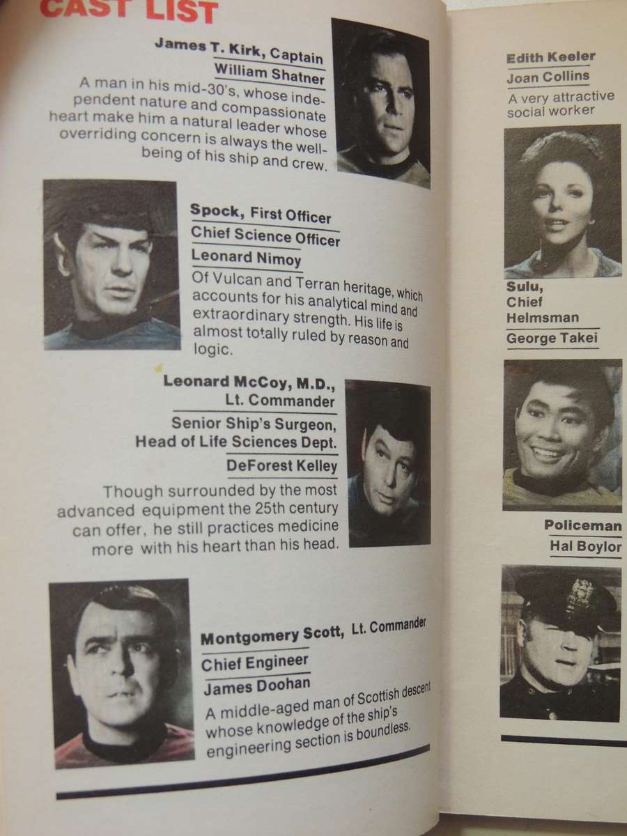 Star Trek Fotonovel #1: City On The Edge Of Forever- Harlan Ellison