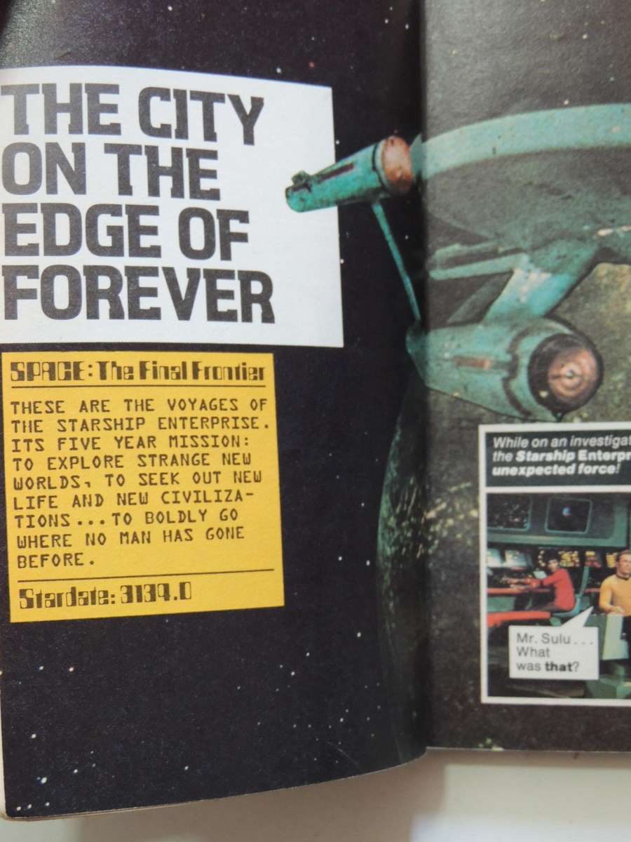 Star Trek Fotonovel #1: City On The Edge Of Forever- Harlan Ellison
