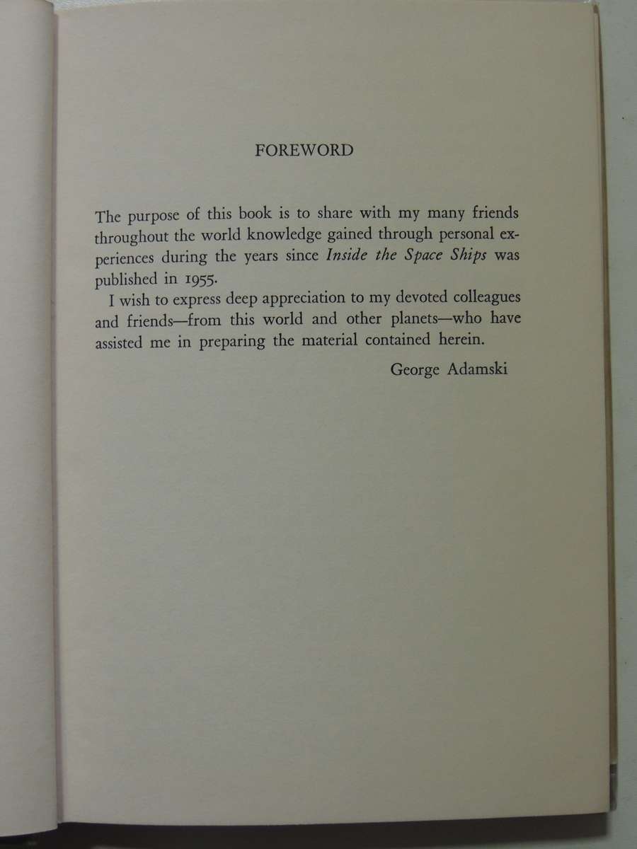 Flying Saucers Farewell - George Adamski  Scarce  1st Edition, 1961