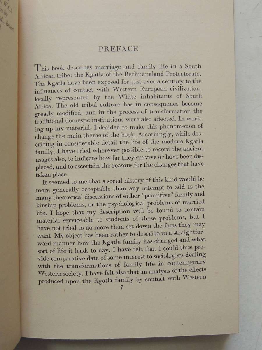 Married Life In An African Tribe (1st Edition 1940) -  I. Schapera