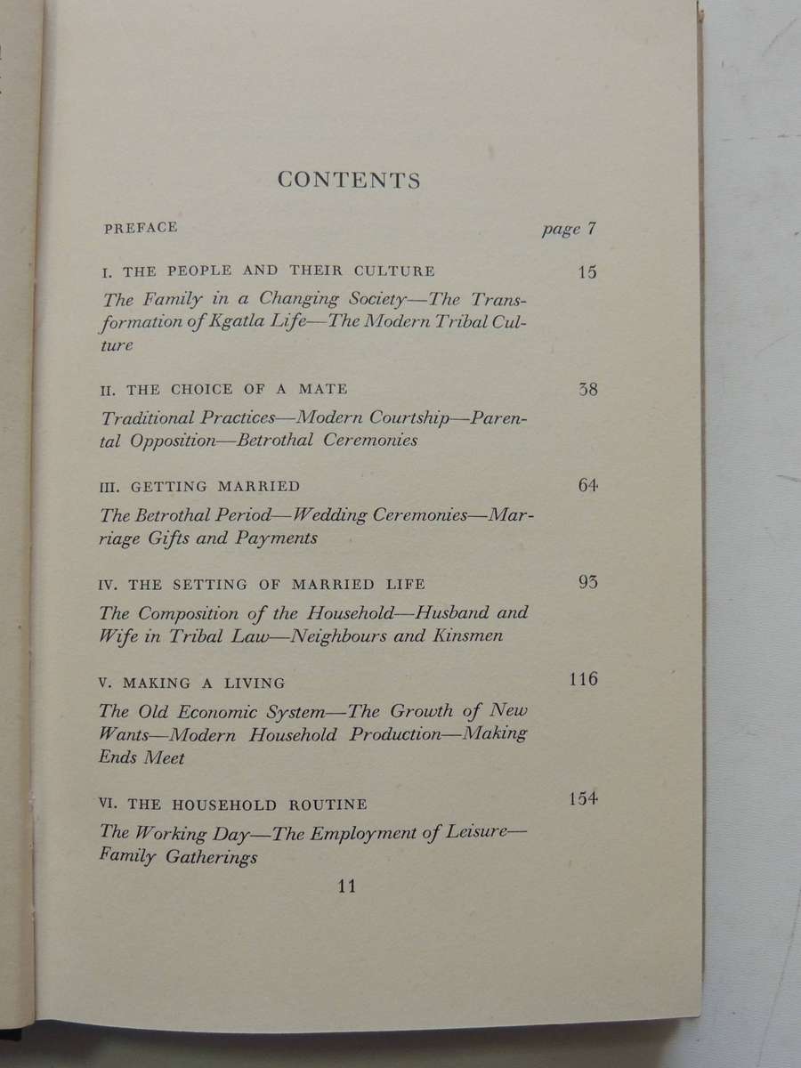 Married Life In An African Tribe (1st Edition 1940) -  I. Schapera