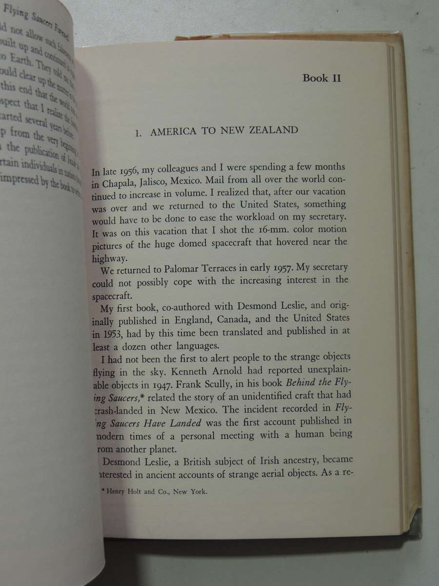 Flying Saucers Farewell - George Adamski  Scarce  1st Edition, 1961