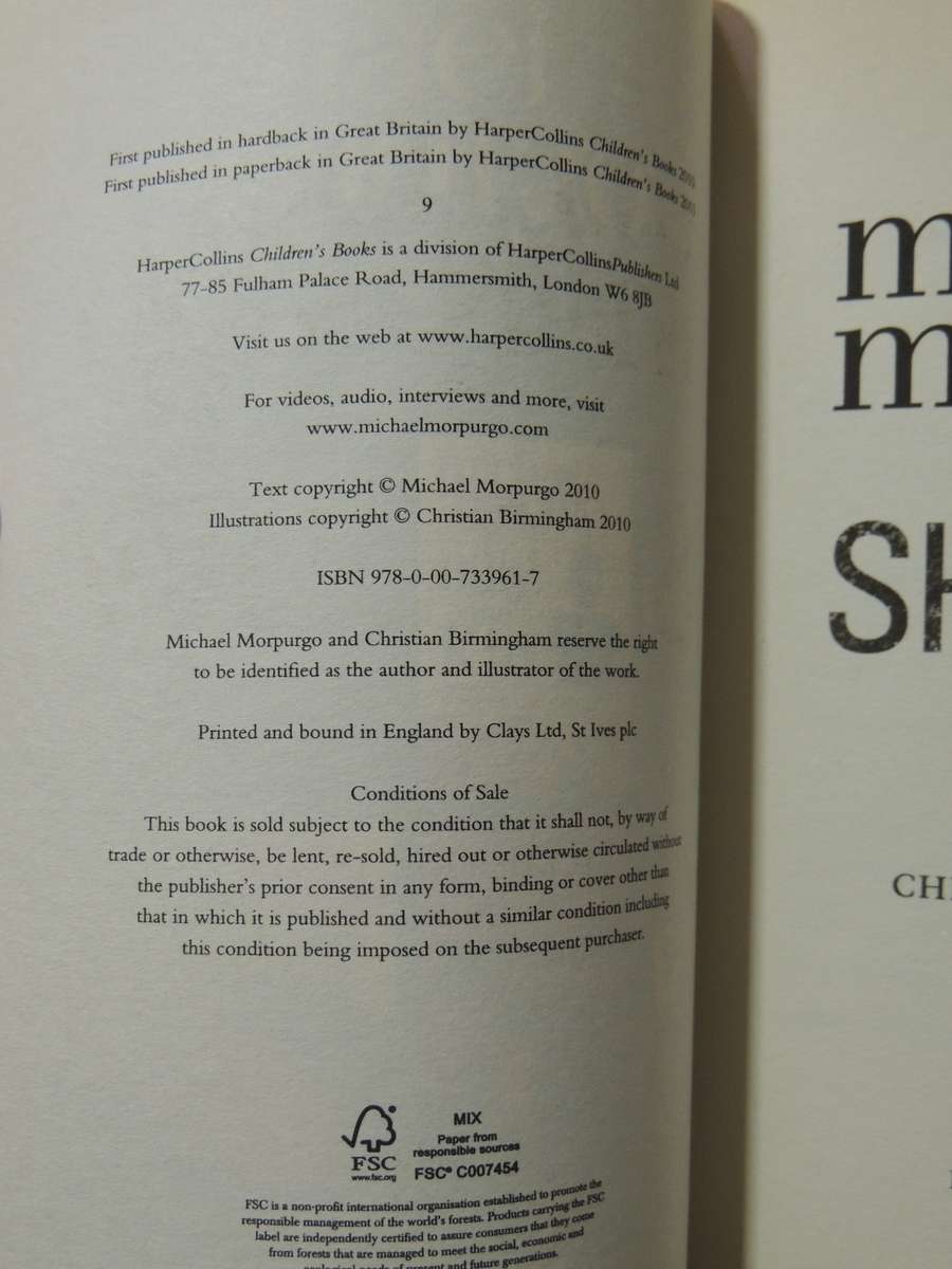 Shadow - Michael Morpurgo