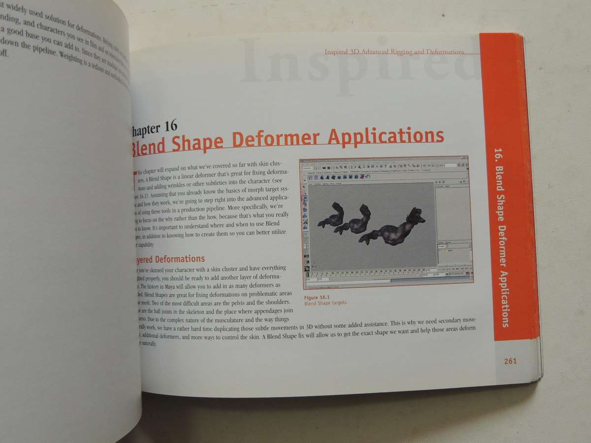 Inspired 3D Advanced Rigging And DeformationsBrad Clark, John Hood & Joe Harkins