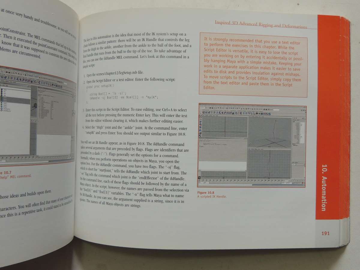 Inspired 3D Advanced Rigging And DeformationsBrad Clark, John Hood & Joe Harkins