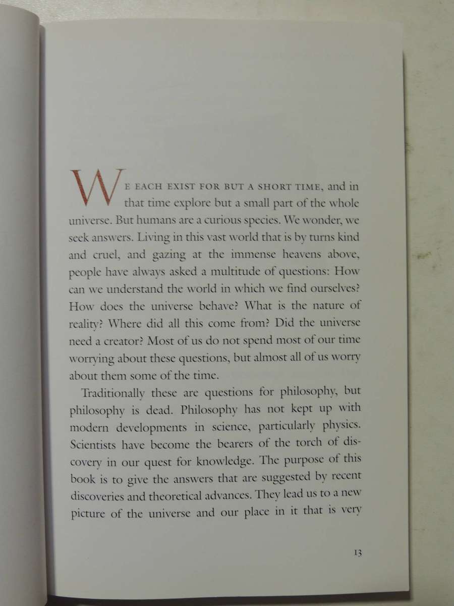 The Grand Design- Stephen Hawking & Leonard Mlodinow