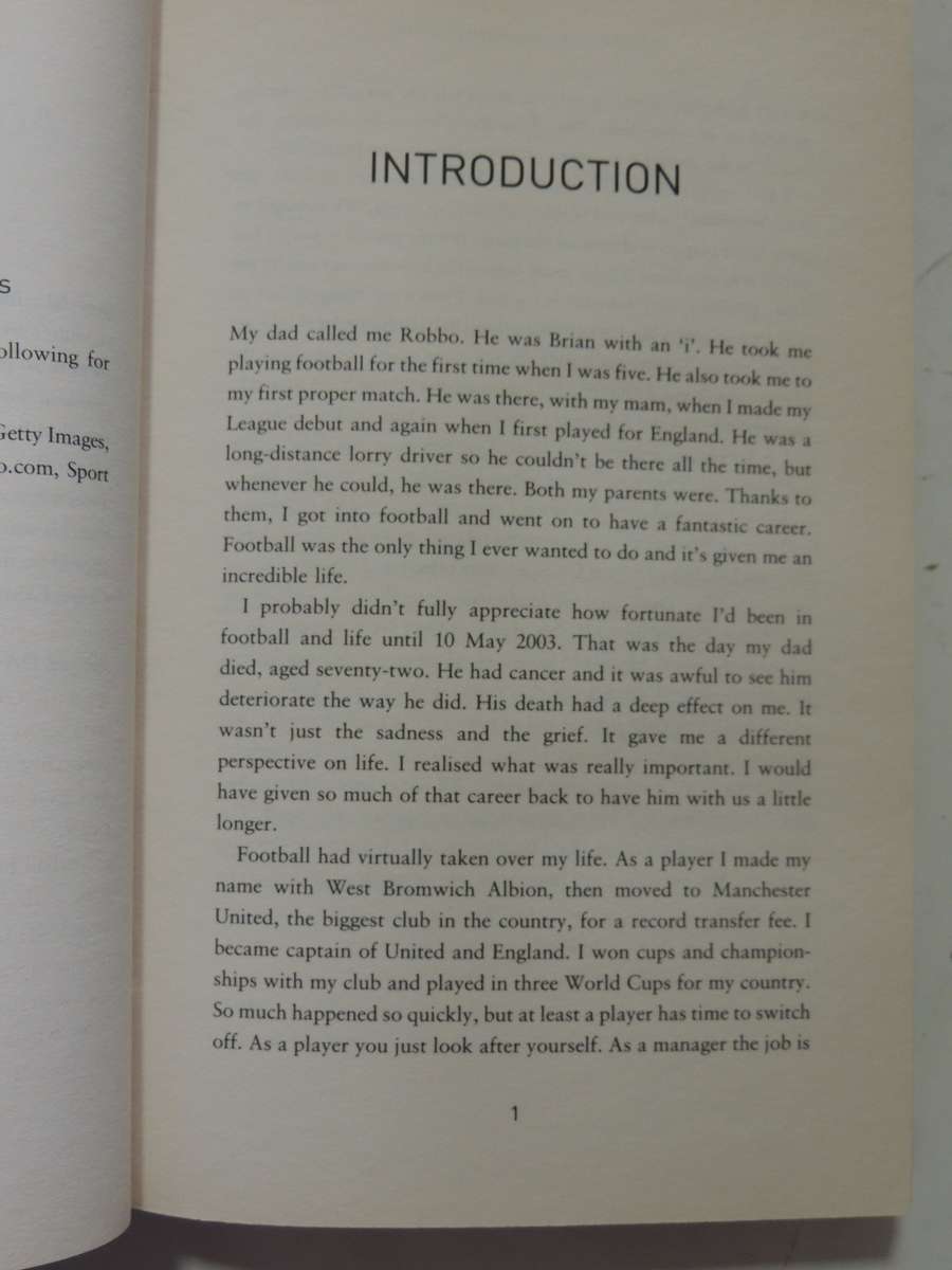 Robbo: My Autobiography - Bryan Robson