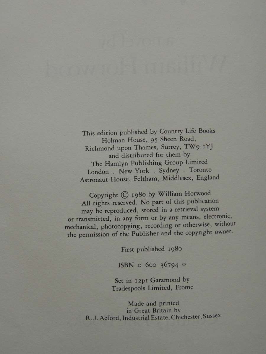 Duncton Wood - William Horwood  FIRST EDITION 1980