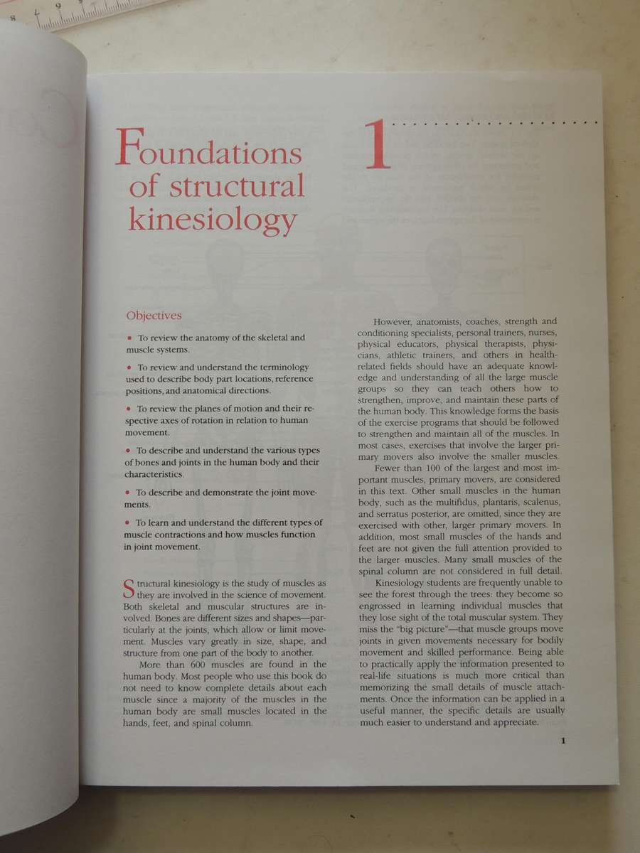 Manual Of Structural Kinesiology - R.T. Floyd & Clem W. Thompson  (Thirteenth Edition)