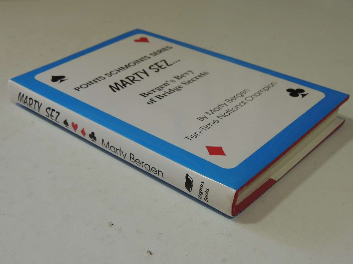 Points Schmoints Series Marty Sez Bergen's Bevy of Bridge Secrets - Marty Bergen Inscribed