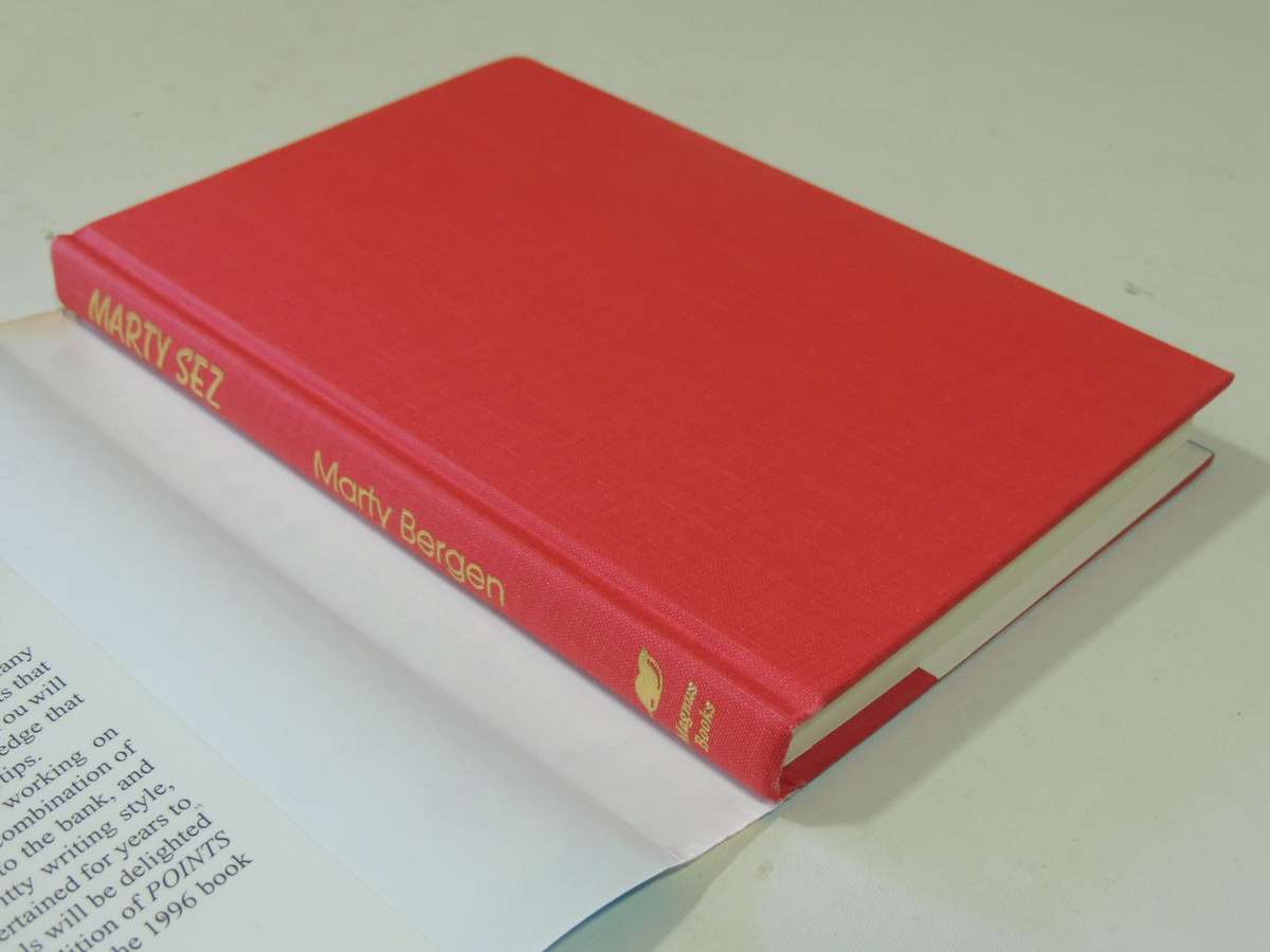 Points Schmoints Series Marty Sez Bergen's Bevy of Bridge Secrets - Marty Bergen Inscribed