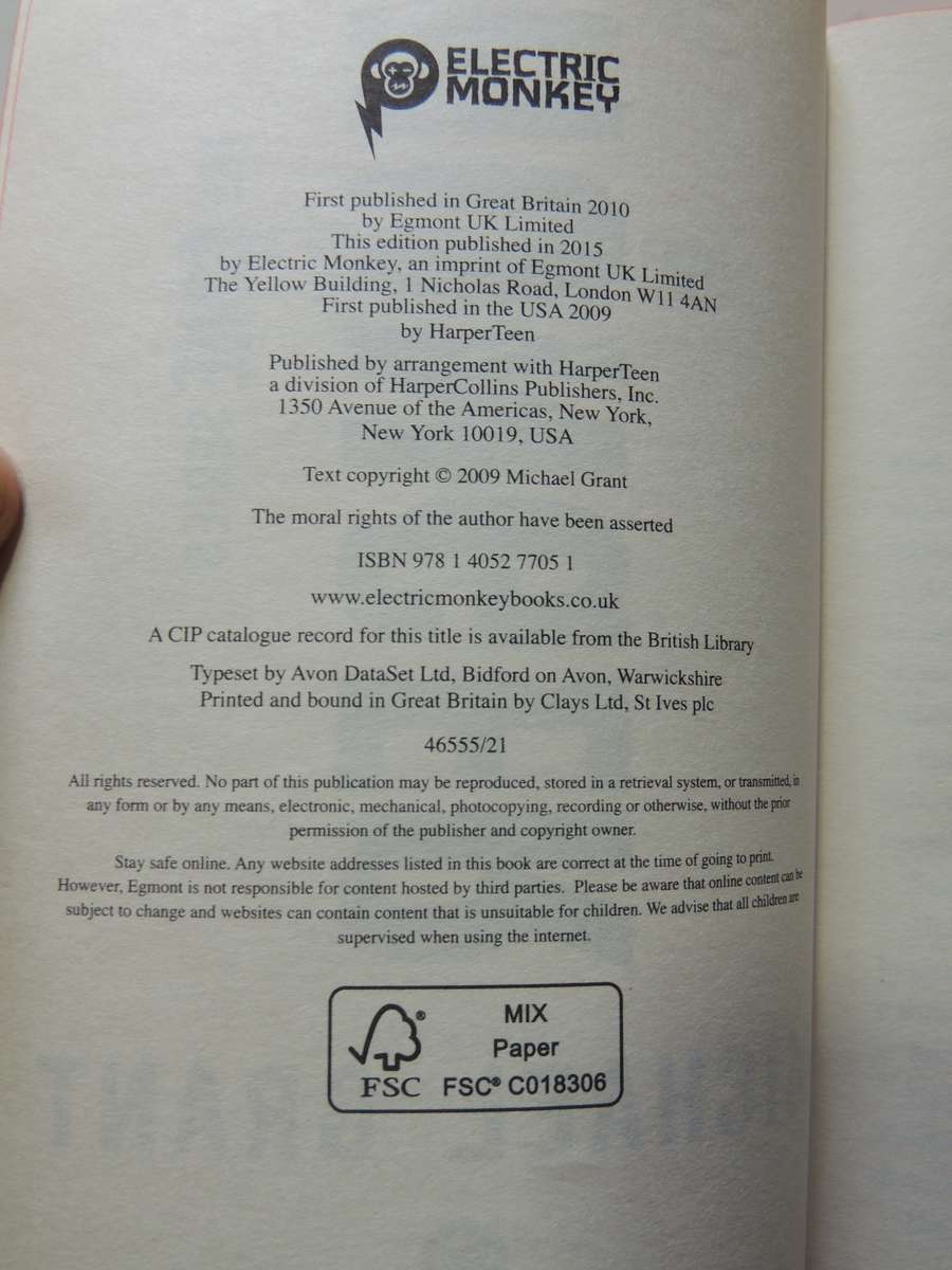 HUNGER - The Gone Series - Michael Grant