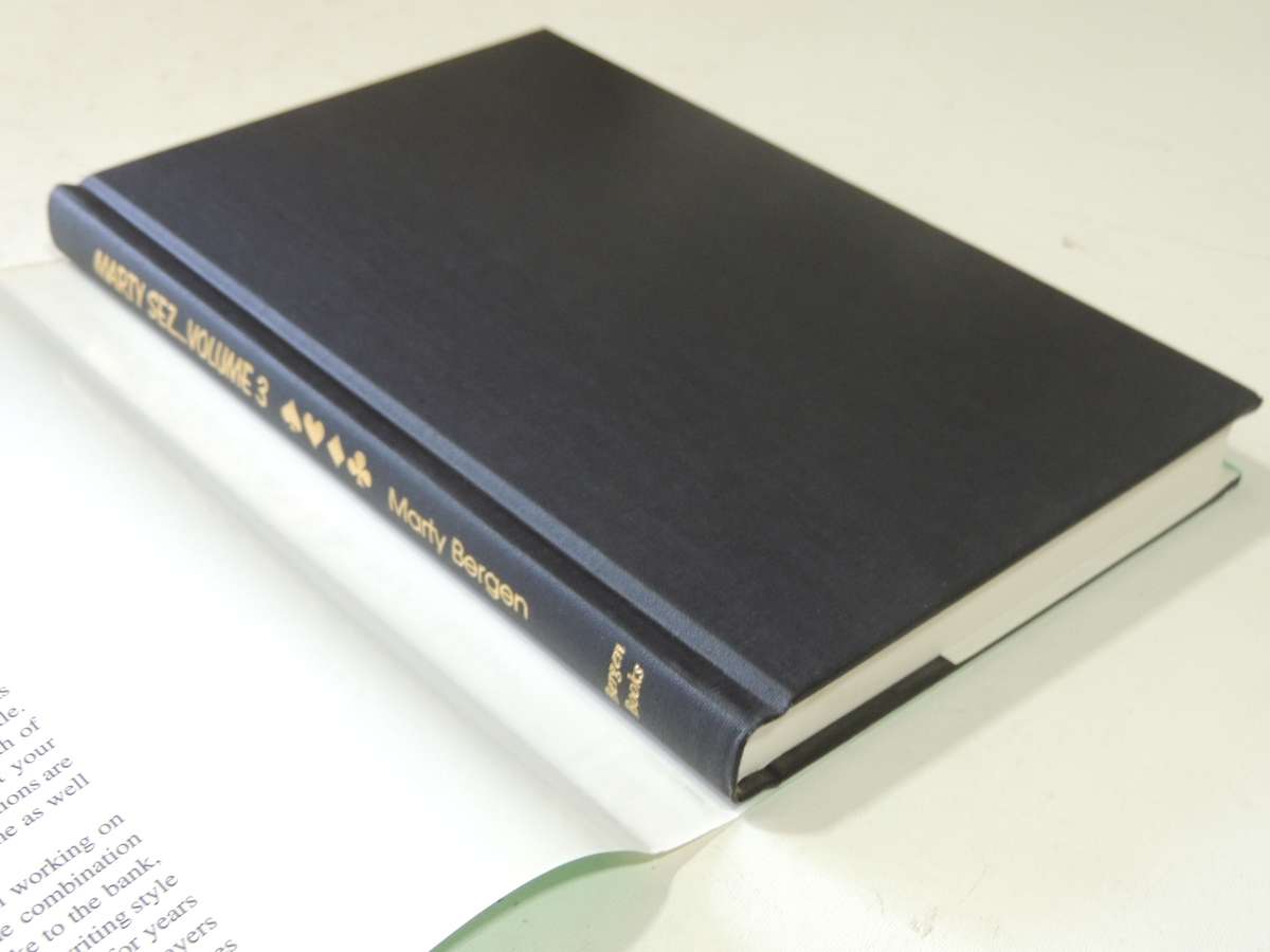 Marty Sez Volume 3  Practical Tips You Can Take to the Bank - Marty Bergen Inscribed