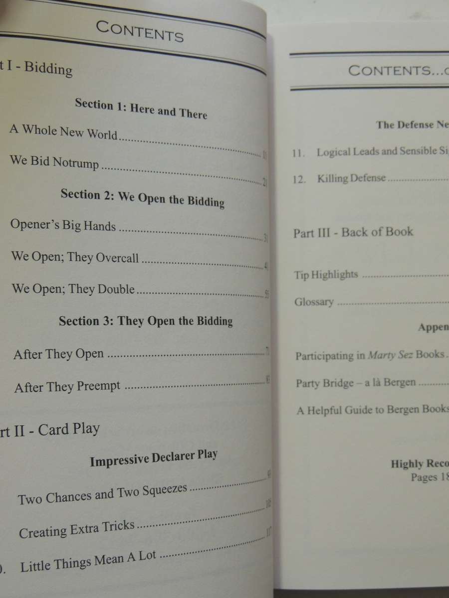 Marty Sez Volume 3  Practical Tips You Can Take to the Bank - Marty Bergen Inscribed