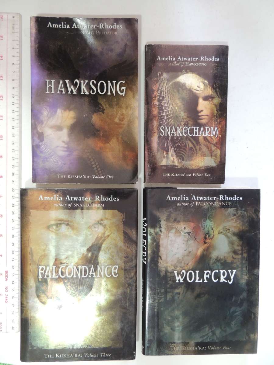 The Kiesha'Ra 4 Vol Set, Hawksong, Snakecharm, Falcondance, Wolfcry - Amelia Atwater-Rhodes