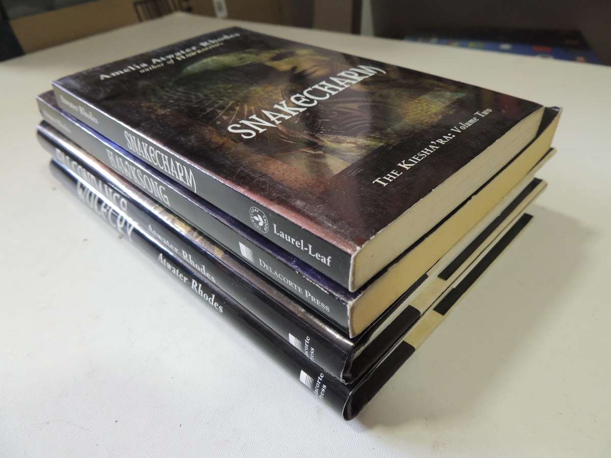 The Kiesha'Ra 4 Vol Set, Hawksong, Snakecharm, Falcondance, Wolfcry - Amelia Atwater-Rhodes