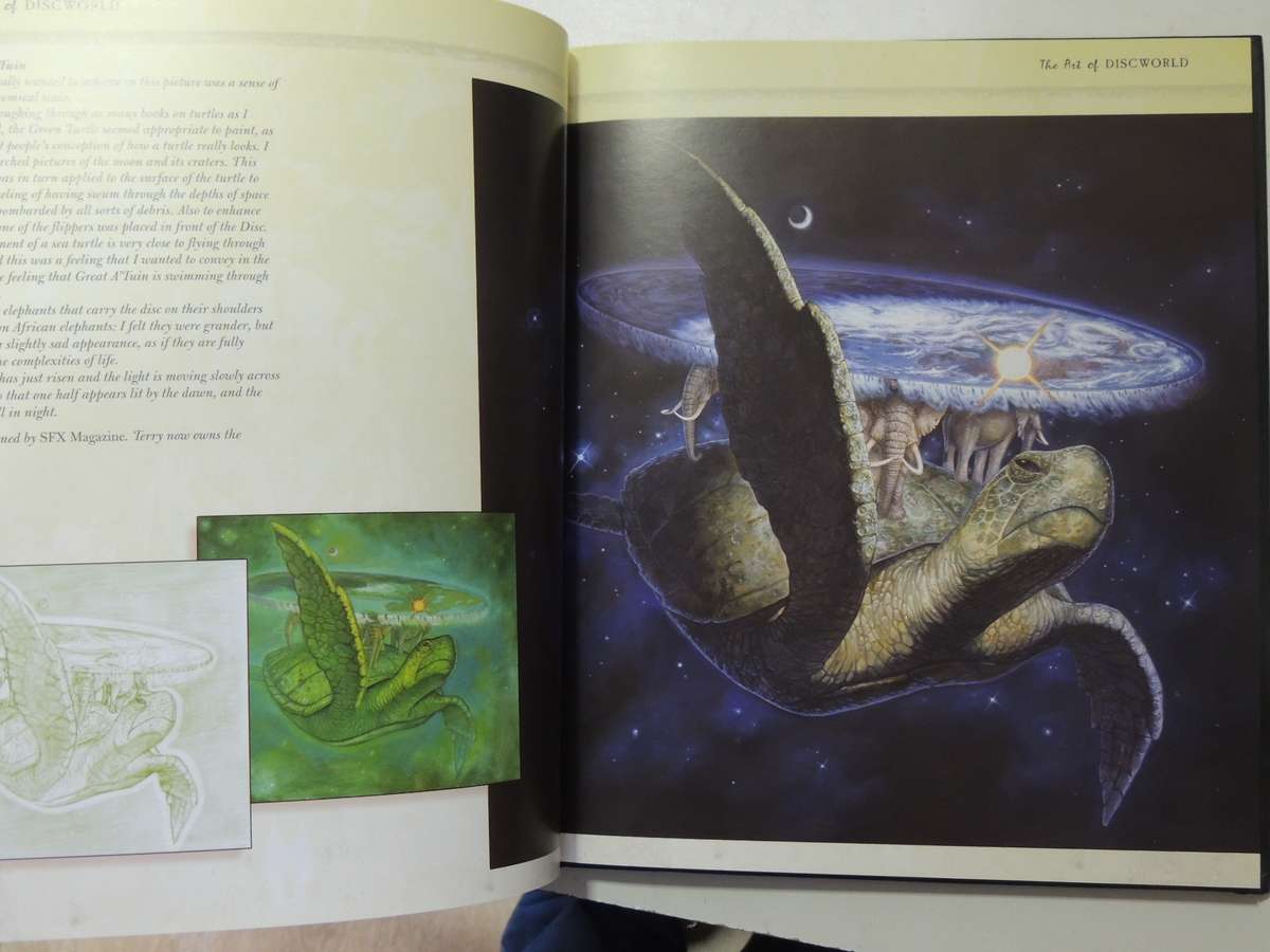 The Art of Discworld - Illustrated by Paul Kirby - Terry Pratchett      HARD COVER  First Edition