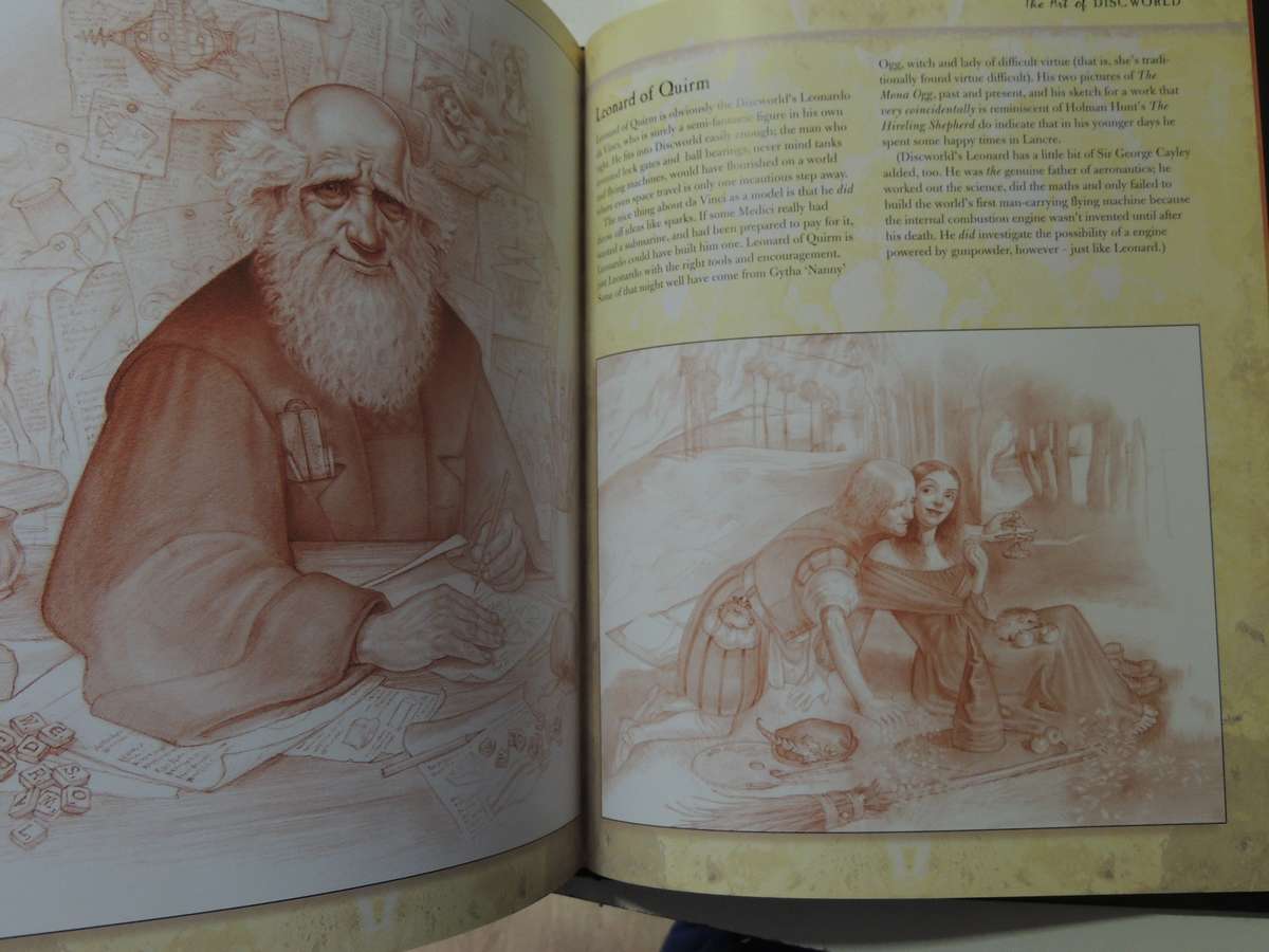 The Art of Discworld - Illustrated by Paul Kirby - Terry Pratchett      HARD COVER  First Edition