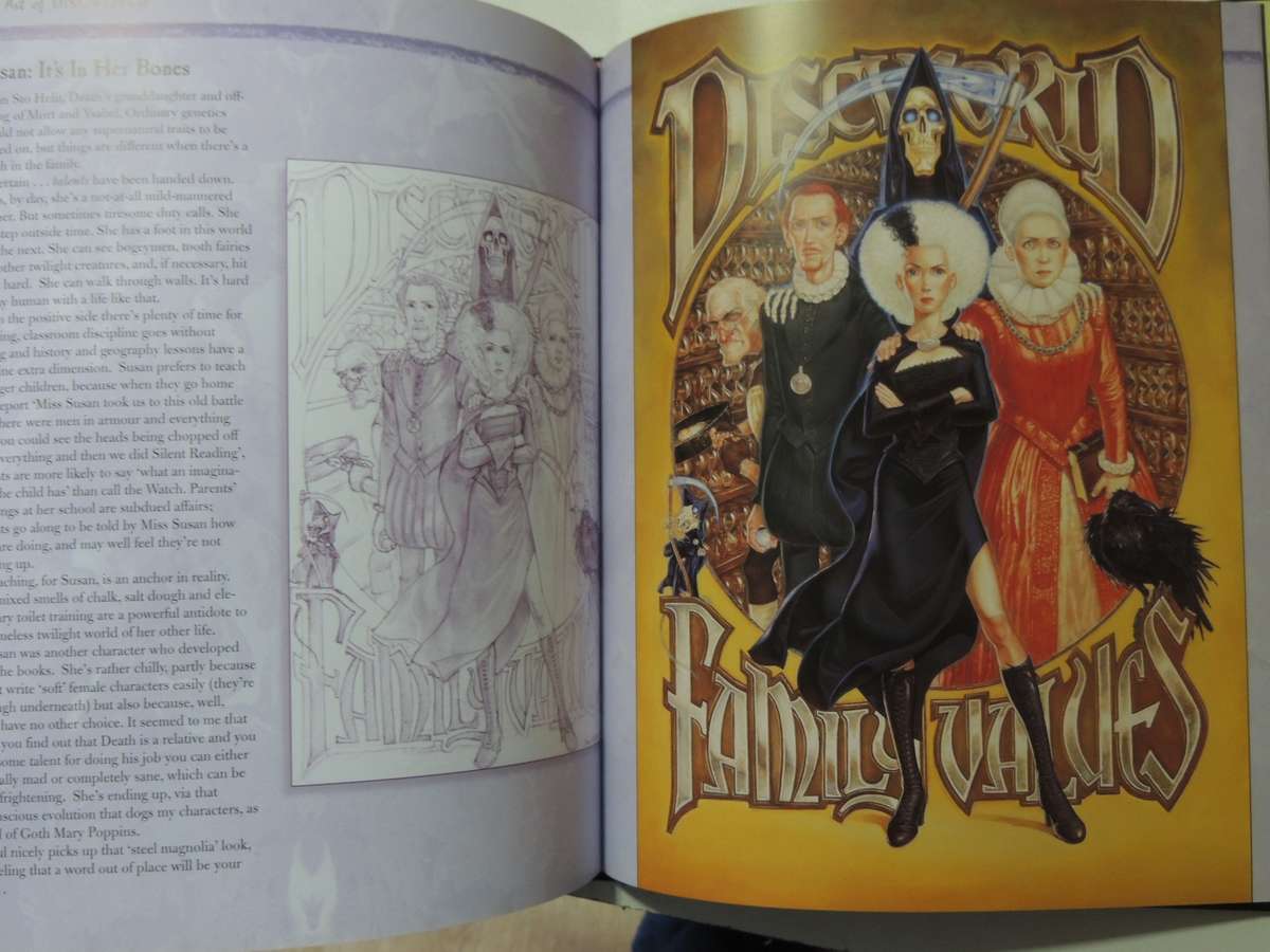 The Art of Discworld - Illustrated by Paul Kirby - Terry Pratchett      HARD COVER  First Edition