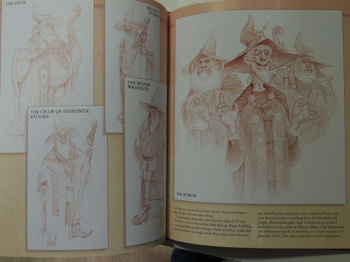 The Art of Discworld - Illustrated by Paul Kirby - Terry Pratchett      HARD COVER  First Edition