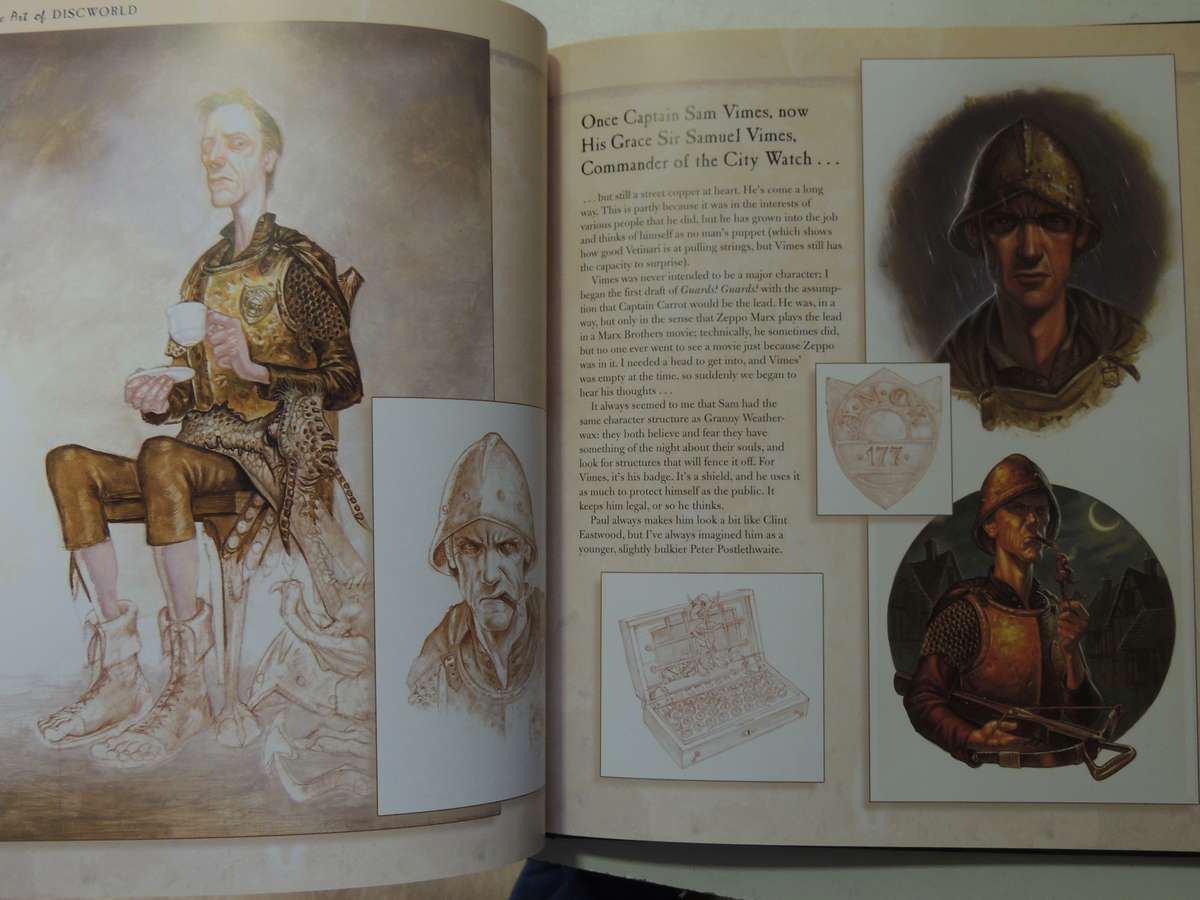 The Art of Discworld - Illustrated by Paul Kirby - Terry Pratchett      HARD COVER  First Edition