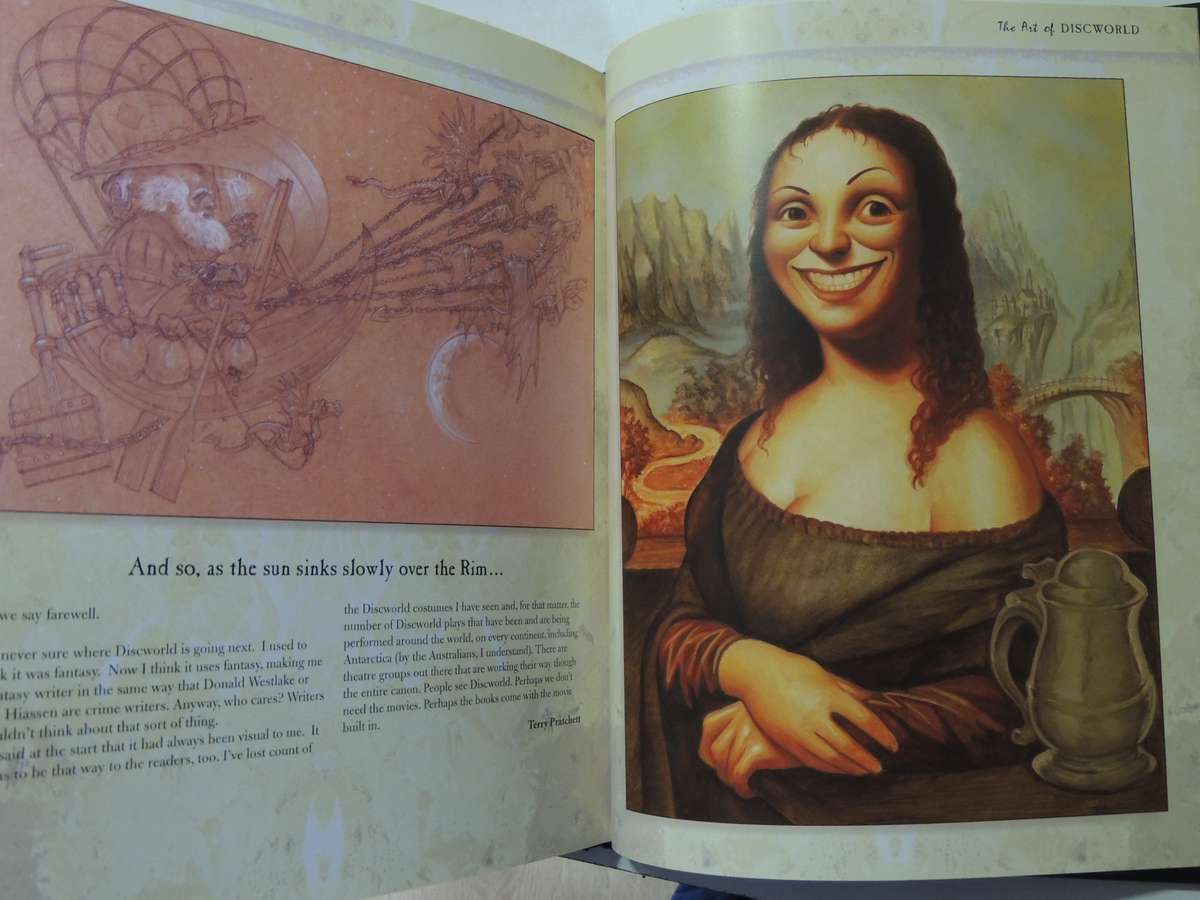 The Art of Discworld - Illustrated by Paul Kirby - Terry Pratchett      HARD COVER  First Edition