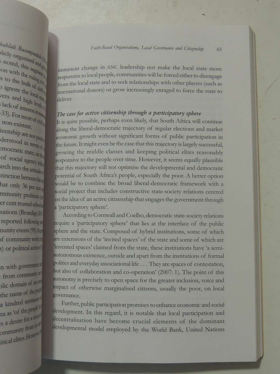 Religion And Spirituality In South Africa: New Perspectives - ed Duncan Brown