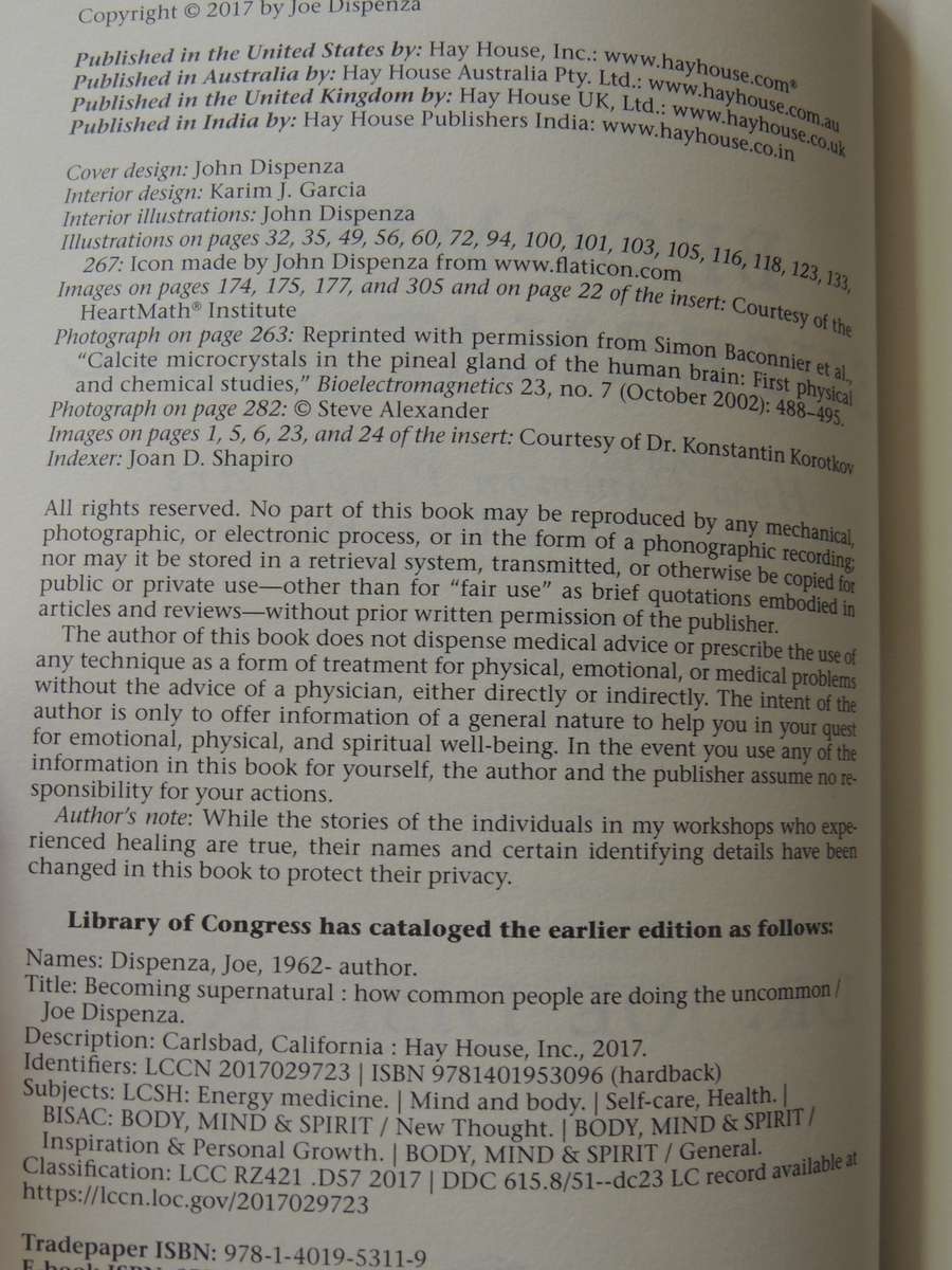 Becoming Supernatural - How Common People Are Doing the Uncommon- Joe Dispenza