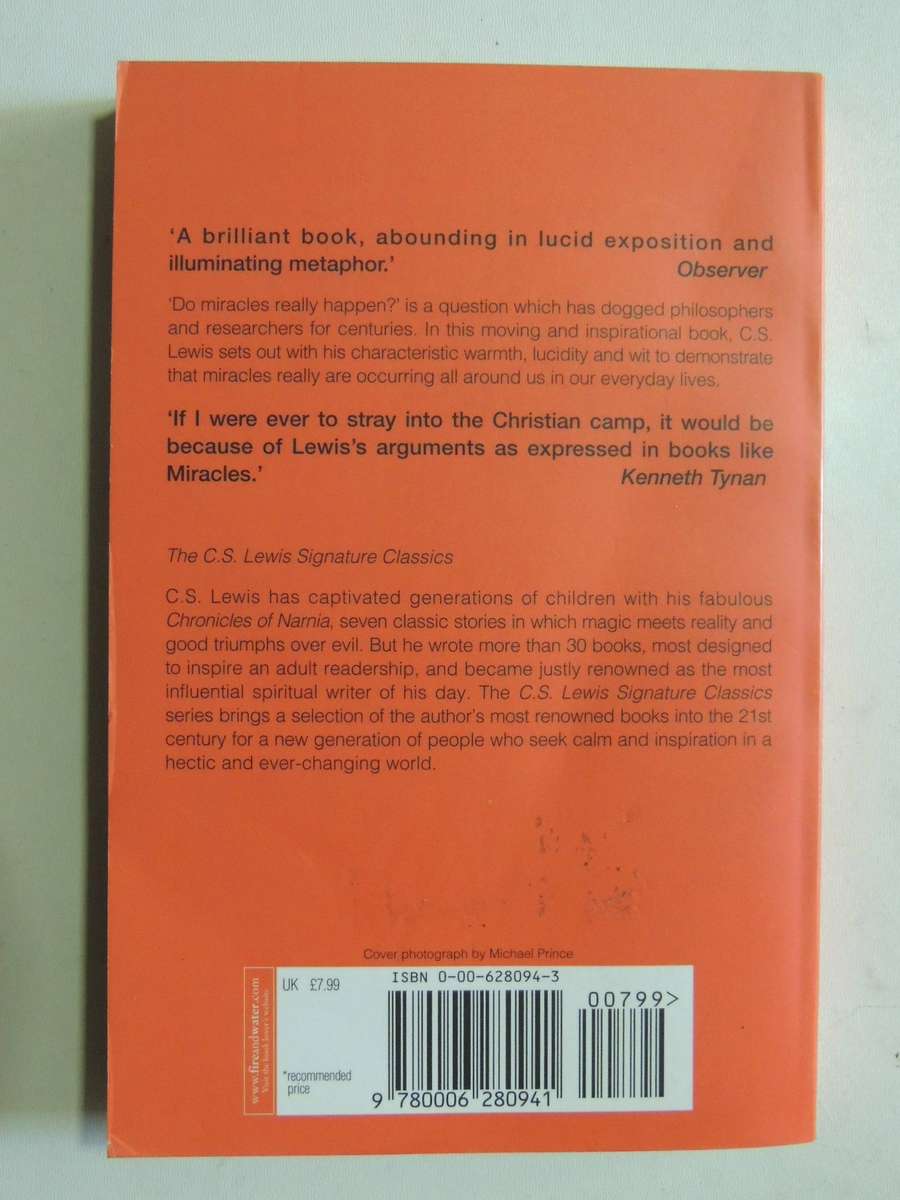 Miracles- C.S. Lewis