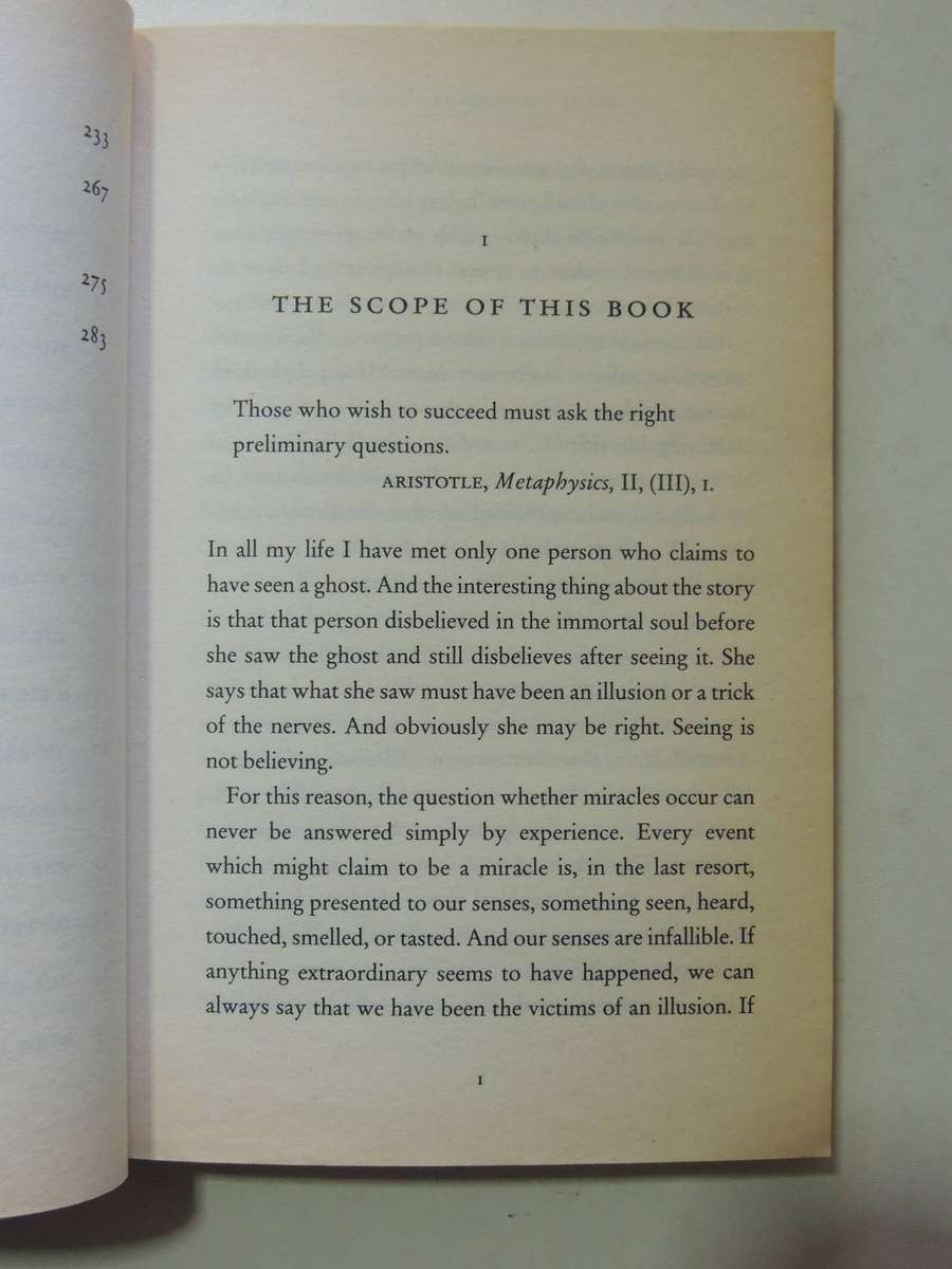 Miracles- C.S. Lewis