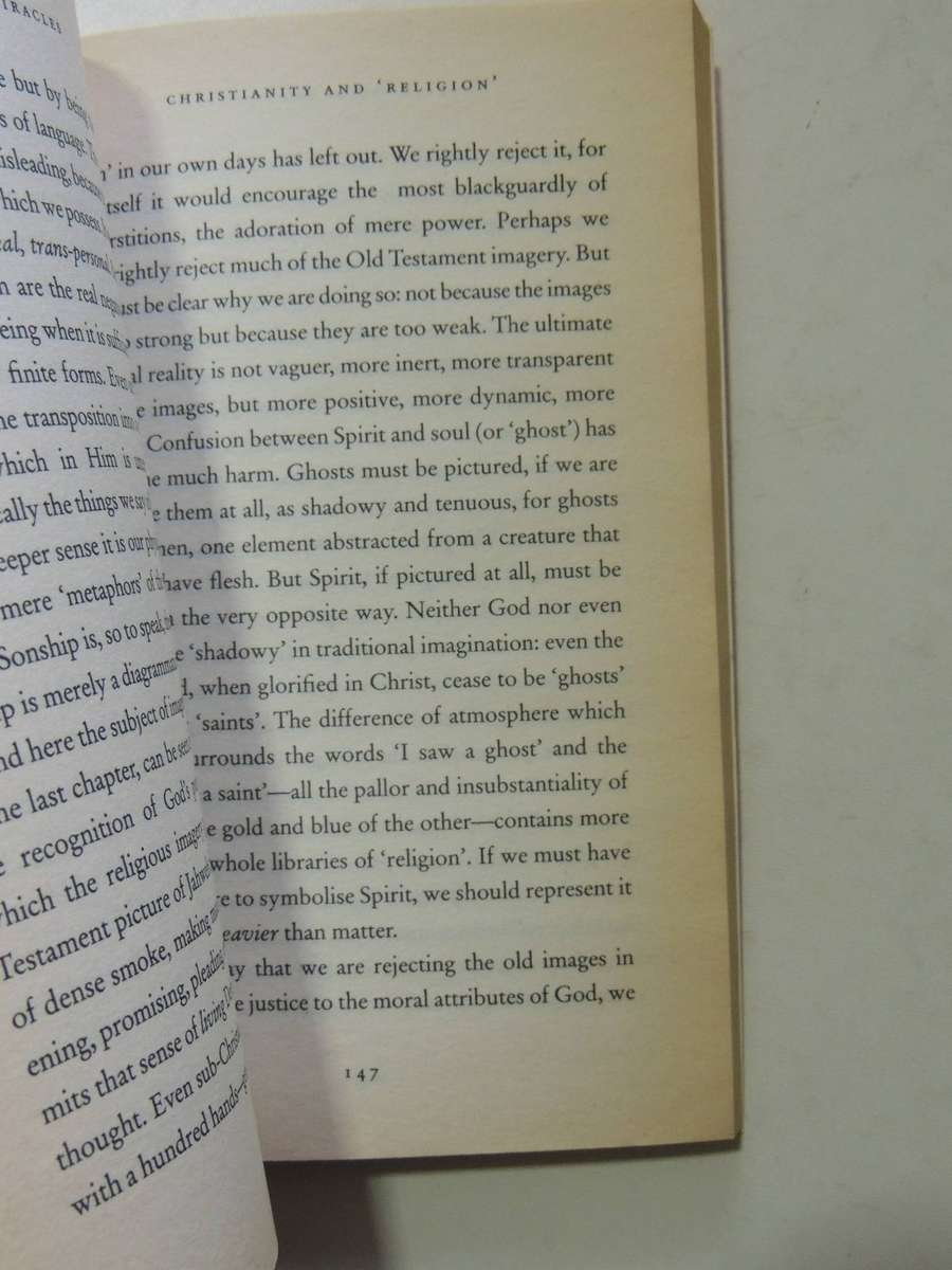 Miracles- C.S. Lewis