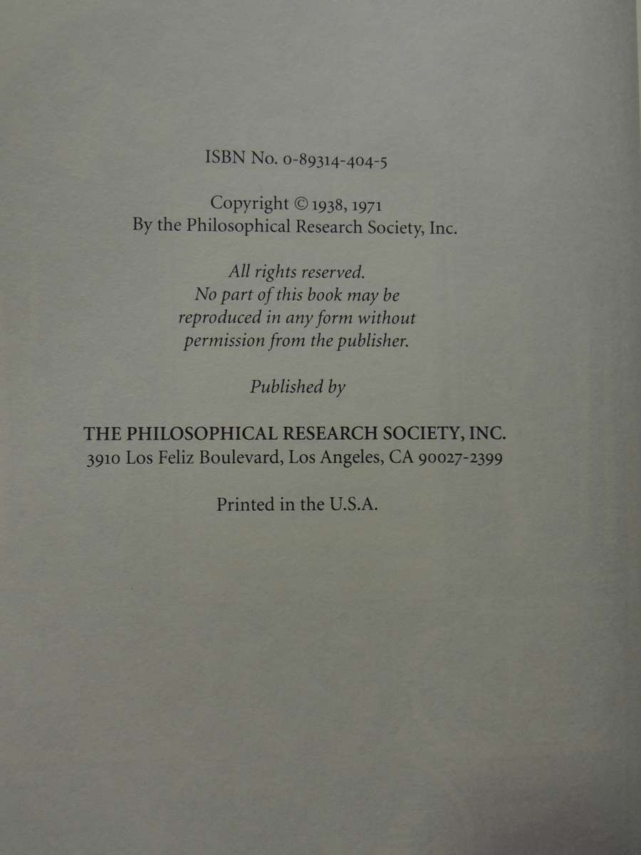 Codex Rosae Crucis D.O.M.A. - A Rare & Curious Manuscript of Rosicrucian Interest - Manly P Hall
