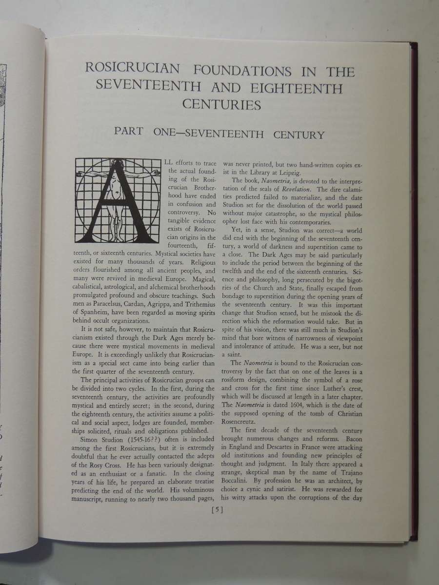 Codex Rosae Crucis D.O.M.A. - A Rare & Curious Manuscript of Rosicrucian Interest - Manly P Hall