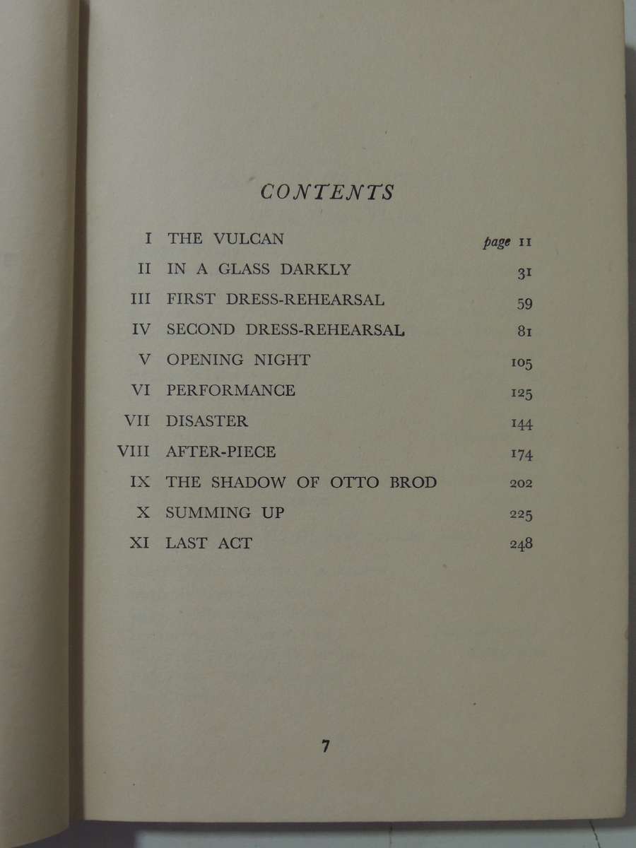 Opening Night - Ngaio Marsh    1st edition