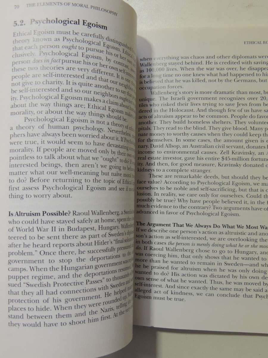 The Elements Of Moral Philosophy - James Rachels