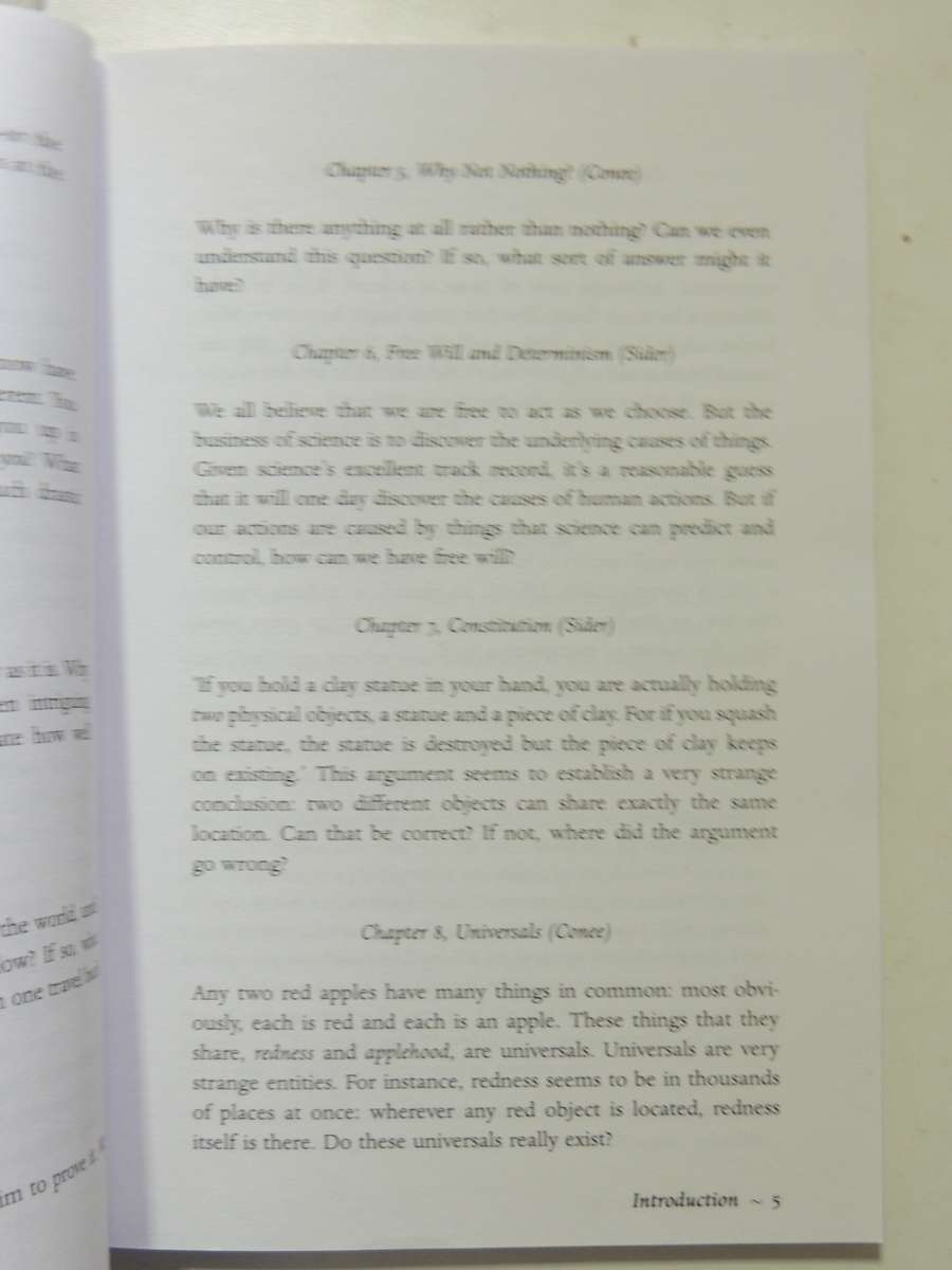 Riddles Of Existence: A Guided Tour Of Metaphysics - Earl Conee & Theodore Sider