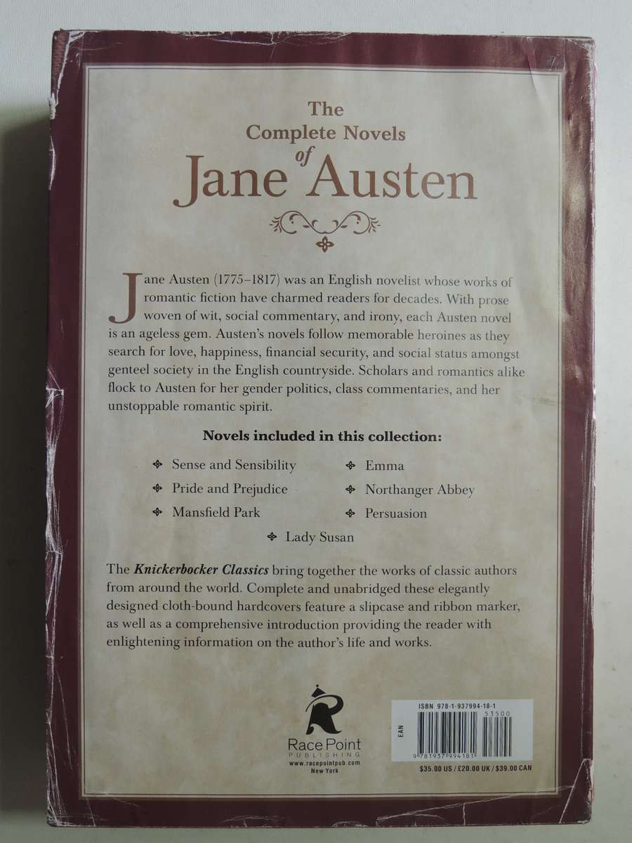 The Complete Novels of Jane Austen     in Original Slip Case