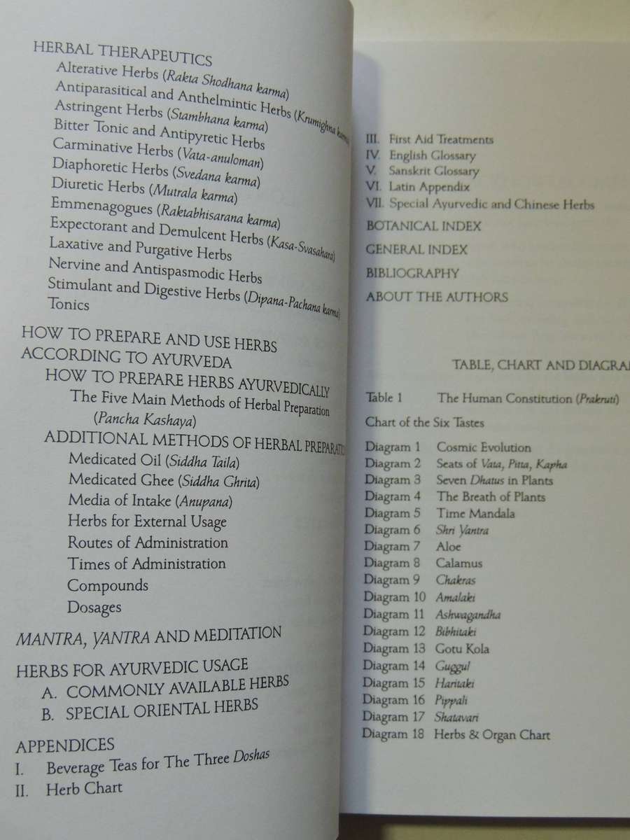 The Yoga Of Herbs: An Ayurvedic Guide To Herbal Medicine - Dr. David Frawley & Dr. Vasant Lad