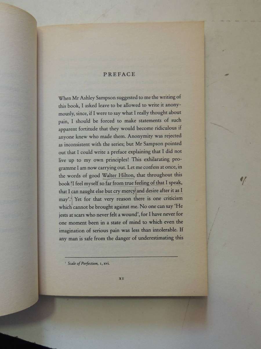 The Problem Of Pain - C.S. Lewis